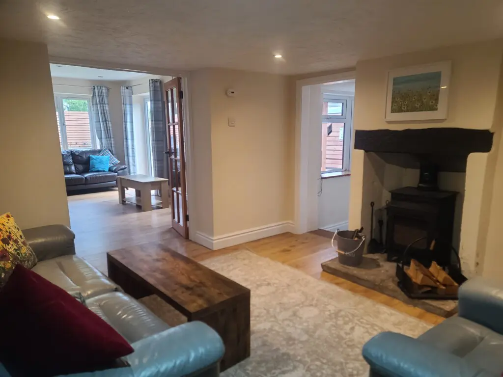 living space at 24 at St John's holiday cottage