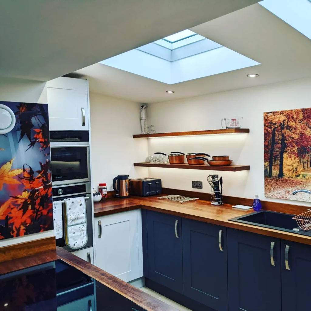 Kitchen at 24 at St. John's holiday cottage