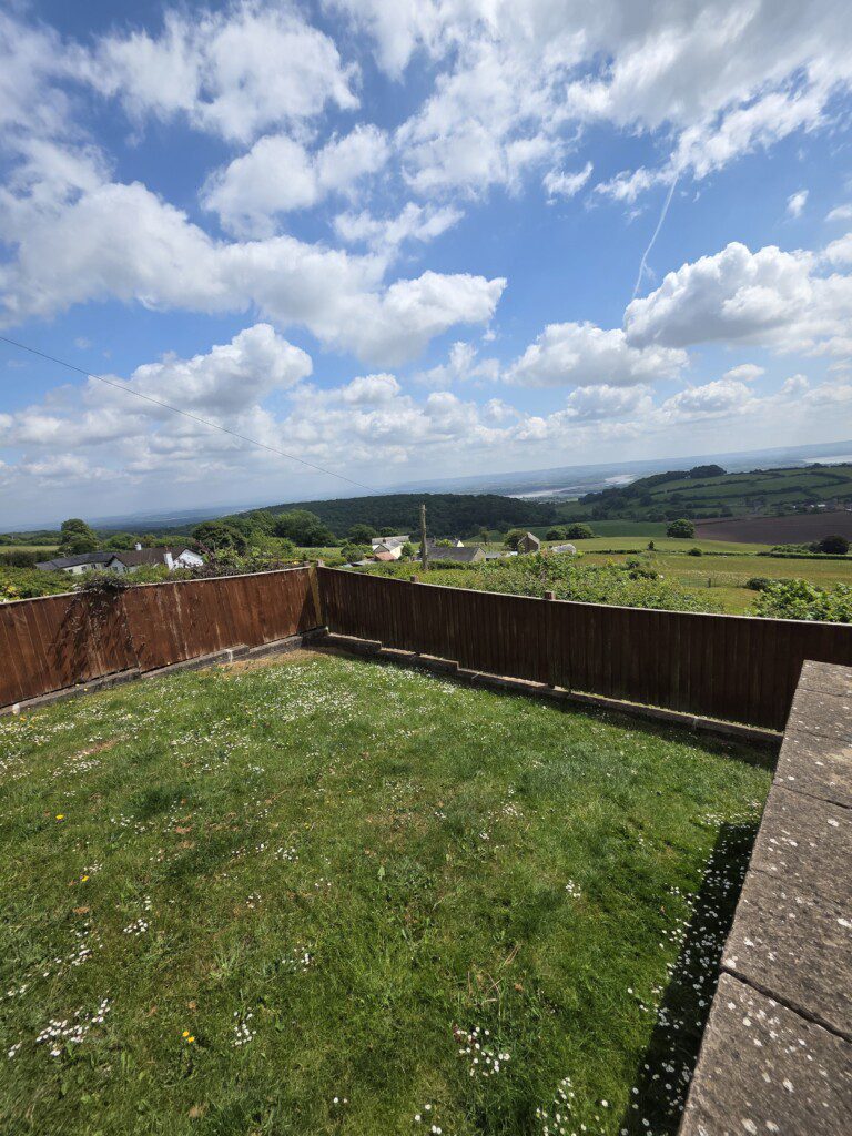 Enclosed Garden perfect for dogs